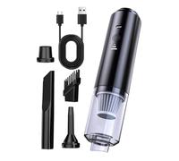 JINGLING Aspirateur Voiture Portable sans Fil - Aspirateur Domestique Compact - Nettoyeur Silencieux Compact pour Canapé Tapis Lit De Camping-Car Siège De Camionnette