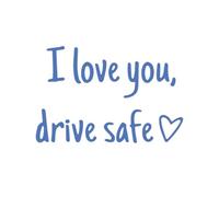 JINGLING Autocollant pour rétroviseur, accessoire de sécurité du véhicule, autocollant décoratif pour fenêtre de voiture avec cœur, pour SUV, pickups, scooter, tableau de bord, téléphone, gobelet