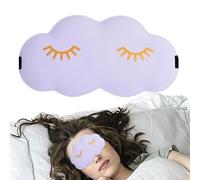JINGLING Bandeau pour les yeux pour dormir, cache-yeux pour dormir, plis des yeux en mousse en forme de nuage, housse de couchage ergonomique multifonctionnelle avec housse de couchage réglable pour