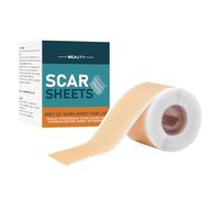 JINGLING Bandes cicatrices en silicone, films en gel de silicone pour cicatrices | Rouleau de ruban chirurgical polyvalent | Pansements anti-cicatrices en silicone doux et respirant pour tous les