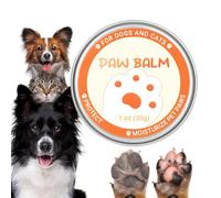 JINGLING Baume Hydratant pour Pattes De Chien | Soin Apaisant Pattes Et Cire Protectrice pour Chiens | Crème Réparatrice Pattes Sèches Abîmées, Museau Sec Et Fissures - Format Nomade Soins Animaux De