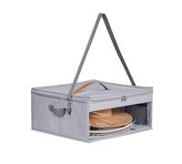 JINGLING Boîte à chapeaux de voyage style cowboy, boîte de transport avec sangle de transport, grand rangement avec fermeture éclair et doubles poignées pour la famille et les amis