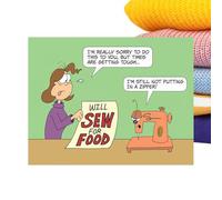 JINGLING Calendrier mural 2026, objet de collection amusant - Dessins animés et bandes dessinées - Calendrier mural avec planificateur quotidien - Pour femmes, adultes, amateurs de matelassage, suivi