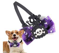 JINGLING Colliers pour chaton sécurisés avec pendentif - Collier pour chat avec motif fantôme - Antidérapant, doux et confortable - Collier réglable pour chien