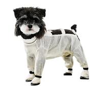 JINGLING Combinaison Pour Chien | Body Extensible Pour Chien Avec Anneau En D Et Sangle Réglable - Grenouillère Confortable Chiot,Trajets, Promenades, Plein Air, Voyages, Camping, Aventure Quotidienne