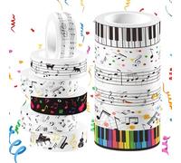 JINGLING Cute Tape,Rouleaux Adhésifs pour Scrapbooking et Journaling | Rouleaux de Loisirs Créatifs,Pour Famille Amis Passionnés Hommes Femmes Maison Bureau Étude Journal Arts et Artisanat