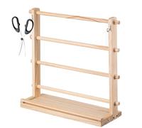 JINGLING Étagère de Rangement pour Ruban | Support de Bobine à 4 étages | Support de présentation pour travaux de, Organisateur de Ruban pour la Salle de Bricolage, la pâtisserie, Le