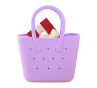 JINGLING Joli sac de plage - Étanche au sable - Lavable - Sac de transport imperméable et lavable - Pour bouteille d'eau, lunettes de soleil, crème solaire, collation, téléphone portable, serviette