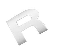 JINGLING Lettres 3D Autocollants pour Voiture Autocollants Lettres Alphabet Autocollants - Autocollants de Voiture Anti-poussière | Autocollants Alphabet Durables pour Extérieur Autocollants de