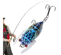 JINGLING Leurres de pêche en Eau Douce, leurres de pêche pour Bar - Leurre de à l'appât pour Bar,Appâts de cigales, leurres de, équipement de, d'eau Douce, nageurs