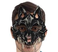 JINGLING Masque de crâne de loup | Masque de tête effrayant réaliste - Accessoires d'Halloween effrayants pour et adultes - École - Spectacles sur scène - Maisons hantées