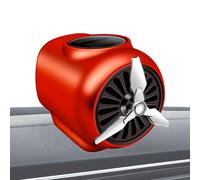 JINGLING Parfum d'air pour voitures, parfum de sortie de climatisation, accessoires d'intérieur design d'hélice, décoration parfumée à l'énergie solaire pour la cuisine et la chambre à coucher