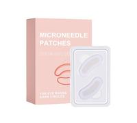 JINGLING Patchs pour le Contour des Yeux aux Micro-aiguilles - Produit Hydratant et Éclaircissant pour la Peau - Patchs Hydratants Yeux | pour Femmes Maquillage Beauté Voyageurs Mariages Soirées