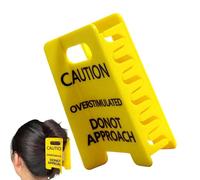 JINGLING Pinces à cheveux amusantes - Bouclier surexcité - Accessoire de coiffure ludique - À clipser - Pour les loisirs, les vacances, le quotidien, les trajets - Pour femmes et filles