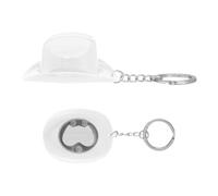 JINGLING Porte-Clés Ouvre-Bouteille - Ouvre-Boîte de Cuisine Chapeau de Cowboy - Charme d'Anneau de Clés pour Sac à Dos - Pour Usage Domestique Cuisine Bar Mariage Fête Réunion Hommes Femmes