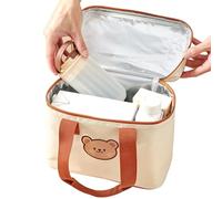 JINGLING Sac à déjeuner isolé, sac à lunch de dessin animé | Sacs de transport mignons pour boîtes à déjeuner - Réutilisable, boîte à déjeuner isolée, boîtes à déjeuner plus fraîches, étanches et