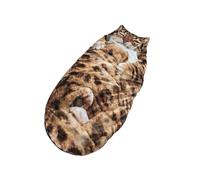 JINGLING Sac de Couchage pour Animaux - Couverture Chaude Lavable - Sac de Couchage pour Chat - pour Le Camping, Les Voyages, Les Nuits, la Maison, Le Salon, la détente au Sol