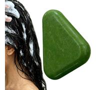 JINGLING Savon pour cheveux, après-shampoing avec 100 g - Shampooing solide hydratant | Pour la réparation et la repousse Convient pour les voyages, le cuir chevelu, la maison, la douche