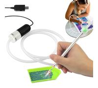JINGLING Stylo d'art en strass, stylo de peinture au strass, stylo électrique de peinture sous vide, stylo de peinture d'art de strass | Outil d'art silencieux rechargeable automatique pour adulte