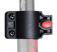 JINGLING Support à clip pour antivol de vélo, clip de fixation pour antivol de vélo, câble métallique fixe, antivol en U, support fixe, support, montage sur cadre