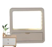 JINGLING Tablette d'Écriture | Ardoise Éducative Réutilisable avec Lumière,Avec Porte-Crayon, Veilleuse Lumineuse et Décor Bureau pour Chambre Enfant, Salon, Dortoir et Studio Domestique