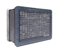 JINGLING Tirelire en bois vintage réutilisable - Pour bibliothèque, côté lit et bureau - Pour adultes, hommes et femmes