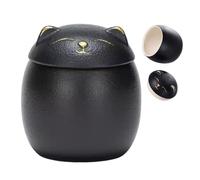 JINGLING Urne pour Chien, Urnes Funéraires Mignonnes pour Animaux De Compagnie, Boîte à Souvenirs Résistante à l'Humidité pour Chiots et Chaton de Toutes Tailles avec Empreinte de Patte en