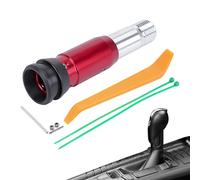 Jingmiger Adaptateur De Pommeau De Vitesse,Convertisseur De Levier En D'Aluminium,Adaptateur pour Levier de Vitesses | Pour Amélioration De Voiture De Conduite Quotidienne En Atelier Maison