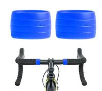 Jingmiger Anneau de fixation pour guidon, revêtement antidérapant - Kit de douilles de fixation décoratives polyvalentes pour vélo, trajets en ville, cyclisme