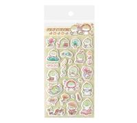 Jingmiger Autocollants en mousse 3D - Décoration amusante d'animaux de dessin animé - Autocollants amusants pour scrapbooking - Pour la maison, le bureau, l'école, le cahier, le journal, le