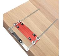 Jingmiger Guide de Positionnement pour Guide de Bord | Positionneur de Coupe Réglable pour Affleurage | Outil cadre de positionnement de scie à bois - Pour scie électrique portative - la découpe et la