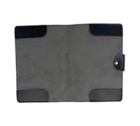 Jingmiger Housse de protection pour carnet de score, accessoire de sport en cuir PU, accessoire de sport en cuir synthétique, accessoire de sport en cuir synthétique pour la famille, les amis, Noir