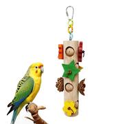 Jingmiger Jouets pour Perruche Calopsitte - Accessoires À Mâcher Et À Détruire En Bois Pour Perruches Calopsittes - Blocs en Bois à Déchirer pour Oiseaux et Perroquets | pour Aras Perruches et Conures