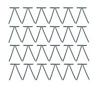 Jingmiger Lot de 24 nœuds en velours pour sapin de Noël - Nœuds en velours rustique - Nœuds de Noël pour guirlandes, décoration de la maison