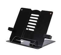 Jingmiger Support de livre pliable pour la lecture, support de livre de recettes, pour étudier, collège, salle de classe, salon, cuisine, chambre à coucher