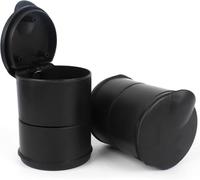 JINGMU 2 Pièces Cendriers de Voiture pour VW Crafter/Grand California 2006-2017, Cendrier Auto-extinguible Cendrier Voiture avec Portable avec Clapet Porte Gobelet Plastique Cendrier