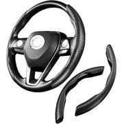 JINGMU 2 Pièces Couvre Volant Voiture pour Citroen C3 C4 C5 Elysee