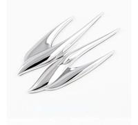 JINGMU 2 Pièces Emblème Logo Insigne D'autocollant en Métal pour Dodge Grand Caravan IV V 2000-2024, Garde Boue Voiture Emblème Badge Métal Latéraux Autocollant Latérale D'aile,A