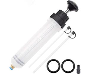 JINGMU 200ml Seringue A Huile pour Skoda Octavia Kamiq Karoq Kodiaq Superb Yeti Scout, Pompe Vidange Huile Moteur, Seringue Huile Boite de Vitesse pour Liquide de Frein, Huile de Transmission