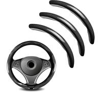 JINGMU 3 Pièces Couvre Volant Voiture pour Citroen C3 C4 C5 Elysee