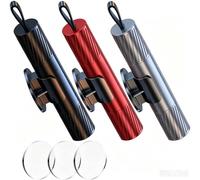 JINGMU 3 Pièces Marteau Brise Vitre Voiture pour Renault 4E-Tech 2024 | 2 en 1 Brise Vitre Coupe Ceinture, Marteau D'urgence pour Voiture avec Supports et Verres de Test pour Évacuation D'urgence