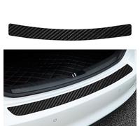 JINGMU Coffre Voiture Protection de Pare Chocs pour VW Polo 6N1 6N2 (1994-2001), Autocollant de Seuil de Porte en Fibre de Carbone Film Protection Seuil de Coffre Voiture