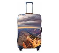 jingong Beauty Grand Canyon 1 Housse de protection élastique pour bagage Résistant aux rayures et à la poussière, Noir , M