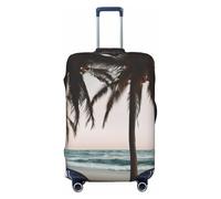 jingong Cartoon Pigeon 1 Housse de protection élastique pour bagage Résistant aux rayures et à la poussière, Noir , S