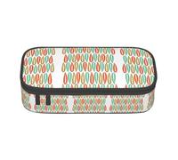 jingong Sac de rangement de grande capacité de style moderne du milieu du siècle, adapté pour les voyages, les fournitures de bureau, le maquillage et l'organisation de bureau