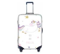 jingong You are Magical Print Housse de protection élastique pour valise adulte, blanc, XL