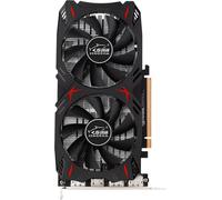 JINGSHA GTX1060 6 Go Carte graphique de jeu 1506 MHz/2002 MHz 6 Go/Mémoire GDDR5/192 bits Double conception des ventilateurs de refroidissement 3 * DP + ports de sortie HD