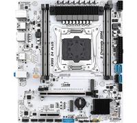 JINGSHA X99S_D4 PLUS Carte mère, 4 canaux DDR4 doubles | Interface M.2_NVMEM, M.2_NGFF | Réseau Gigabit RTL8111H 1 Gbit/s | Condensateur à l'état solide/interface SATA3.0 | Carte de circuit imprimé 8