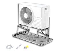JINGSHIQIAOPL Récupérateur D'égouttement avec Drain, Recuperateur d Eau pour Climatiseur, Bac de Récupération du Climatiseur, Bac Condensat Clim(930 x 440 mm/36.6'' x 17.3'')