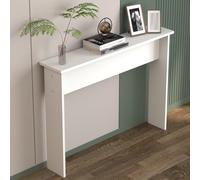 JINGSHIQIAOPL Tablette de Radiateur, Console Cache-radiateur, Table D'entrée Moderne pour Couloir et Salon, Cache-radiateur en Tôle Épaisse, Charge Maximale 30 Kg(White,180x20x74cm/71x8x29in)